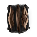 The Sak Melrose Satchel - Leather - Black