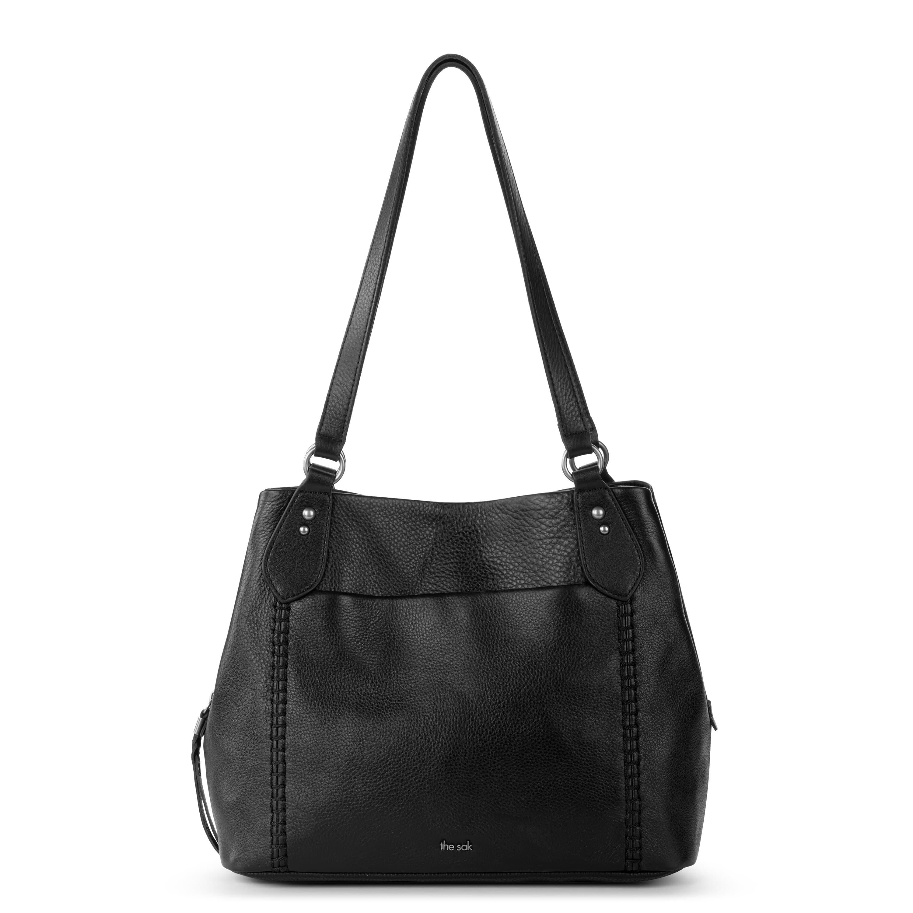 The Sak Melrose Satchel - Leather - Black