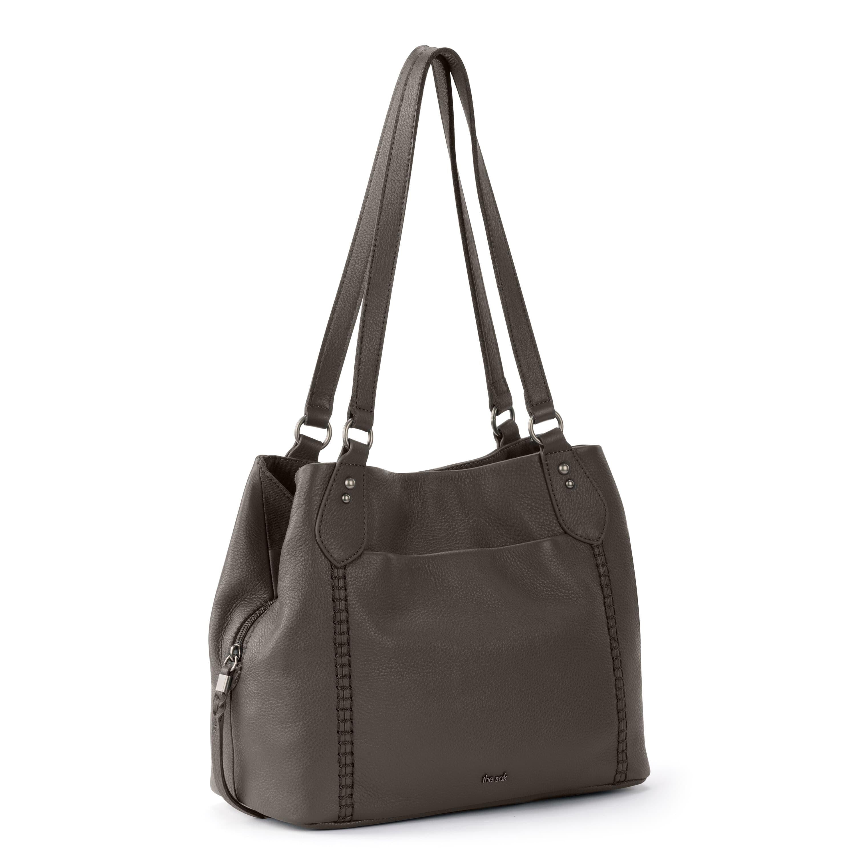 The Sak Melrose Satchel - Leather - Slate