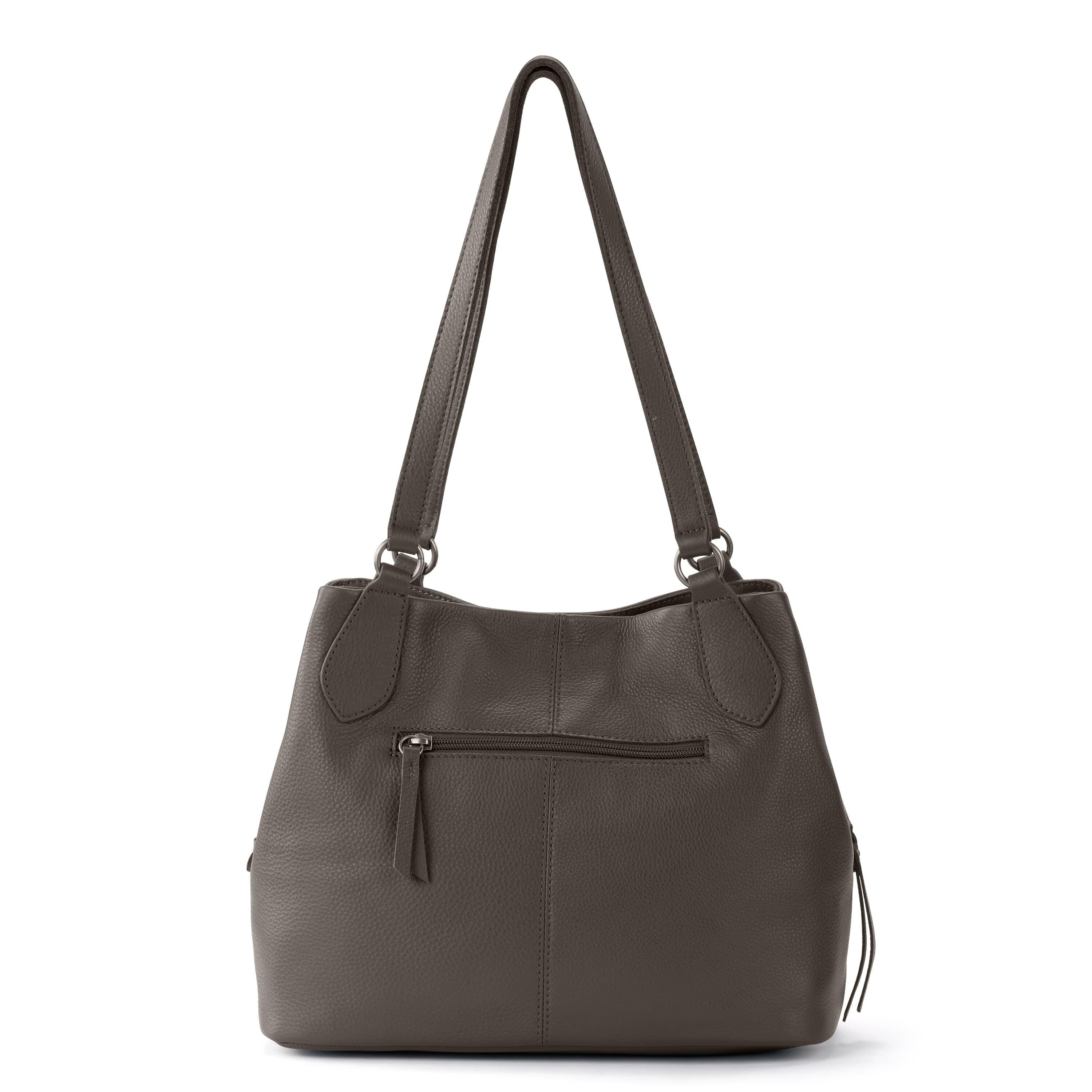 The Sak Melrose Satchel - Leather - Slate
