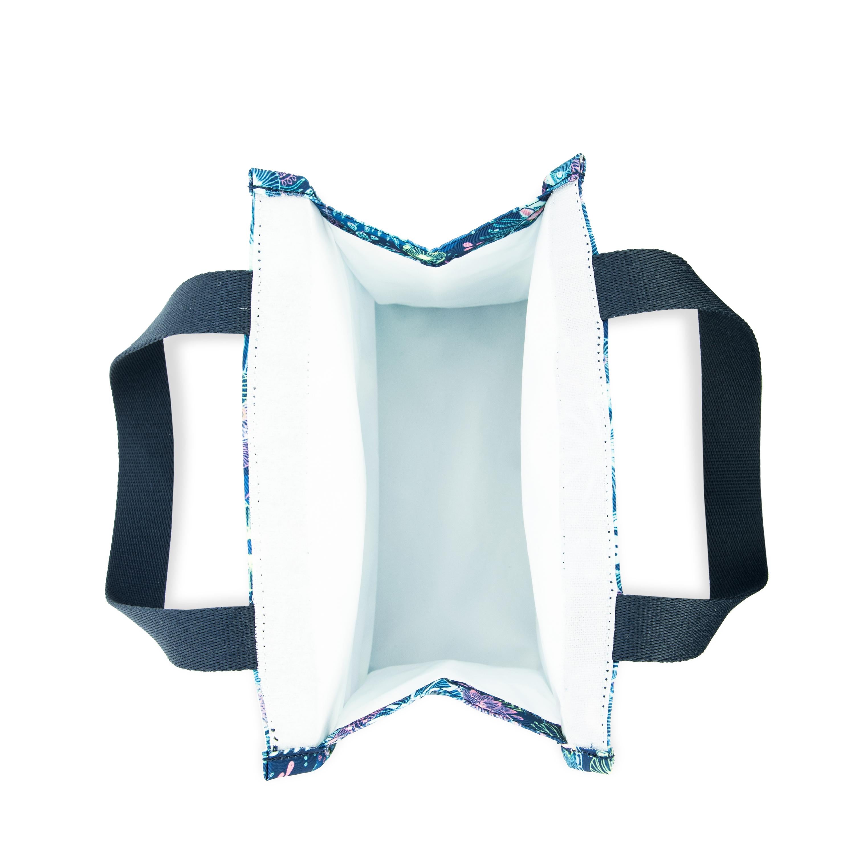 Sakroots On The Go Lunch Bag - EcoTwill - Royal Blue Seascape