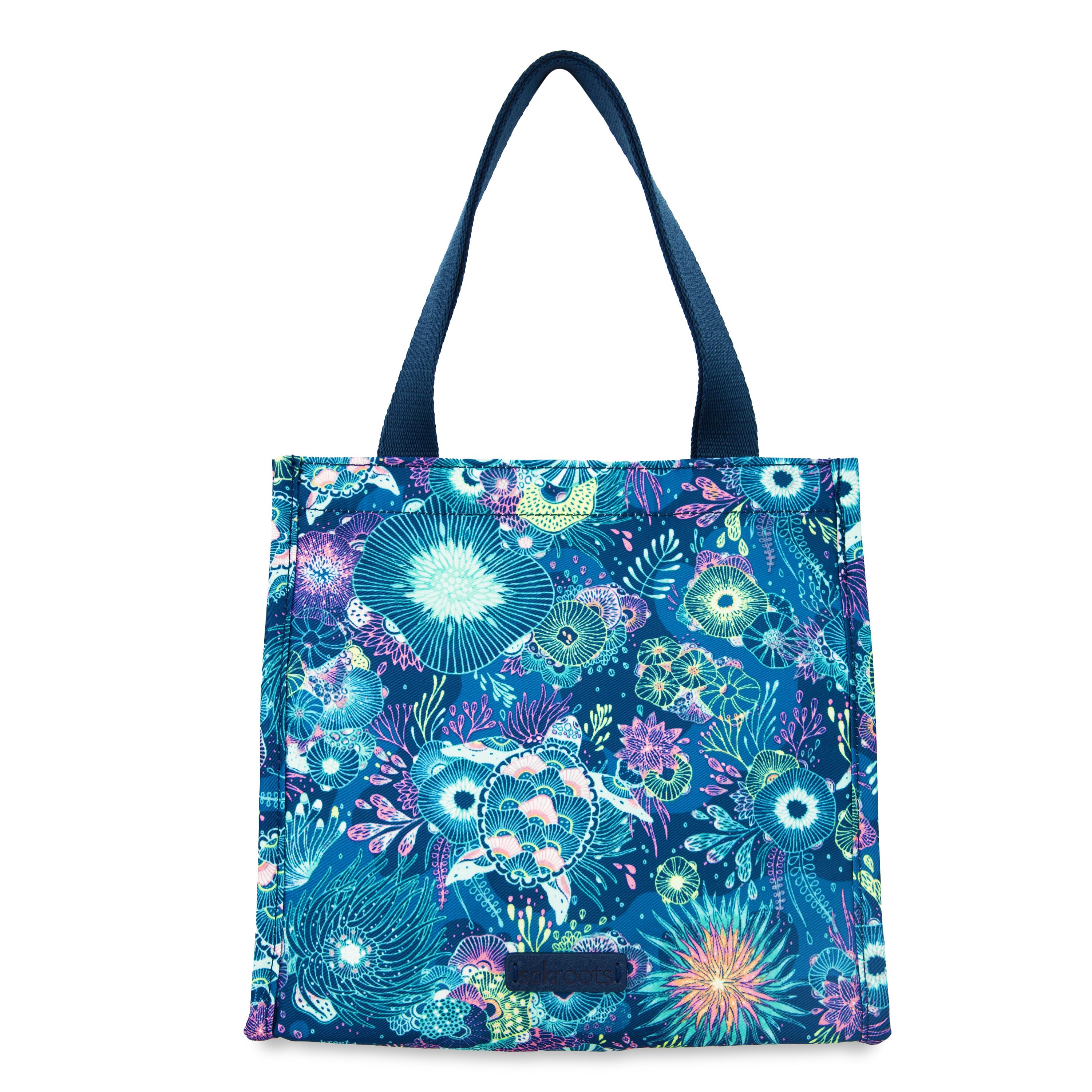 Sakroots On The Go Lunch Bag - EcoTwill - Royal Blue Seascape
