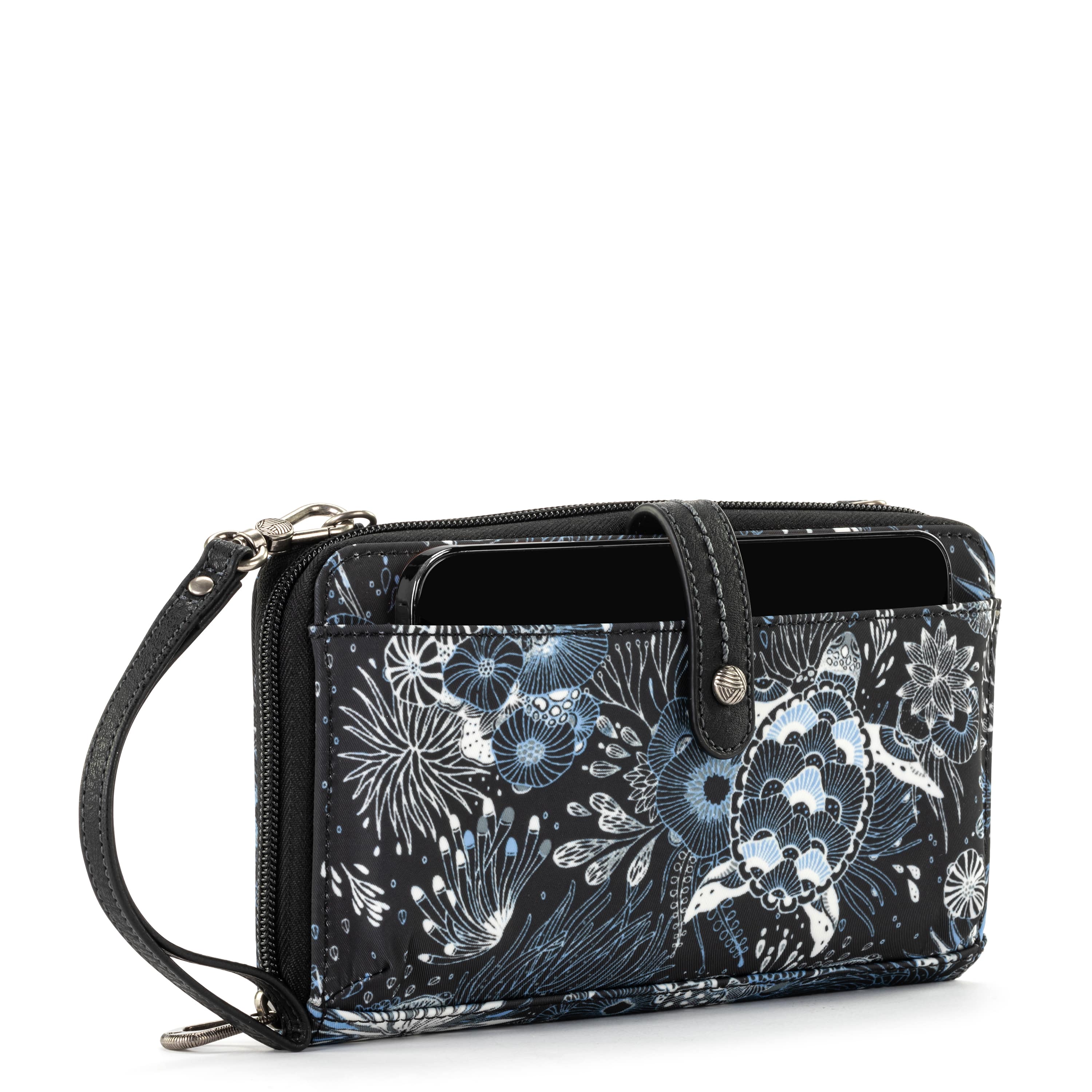 Sakroots Smartphone Wallet - EcoTwill - Midnight Seascape