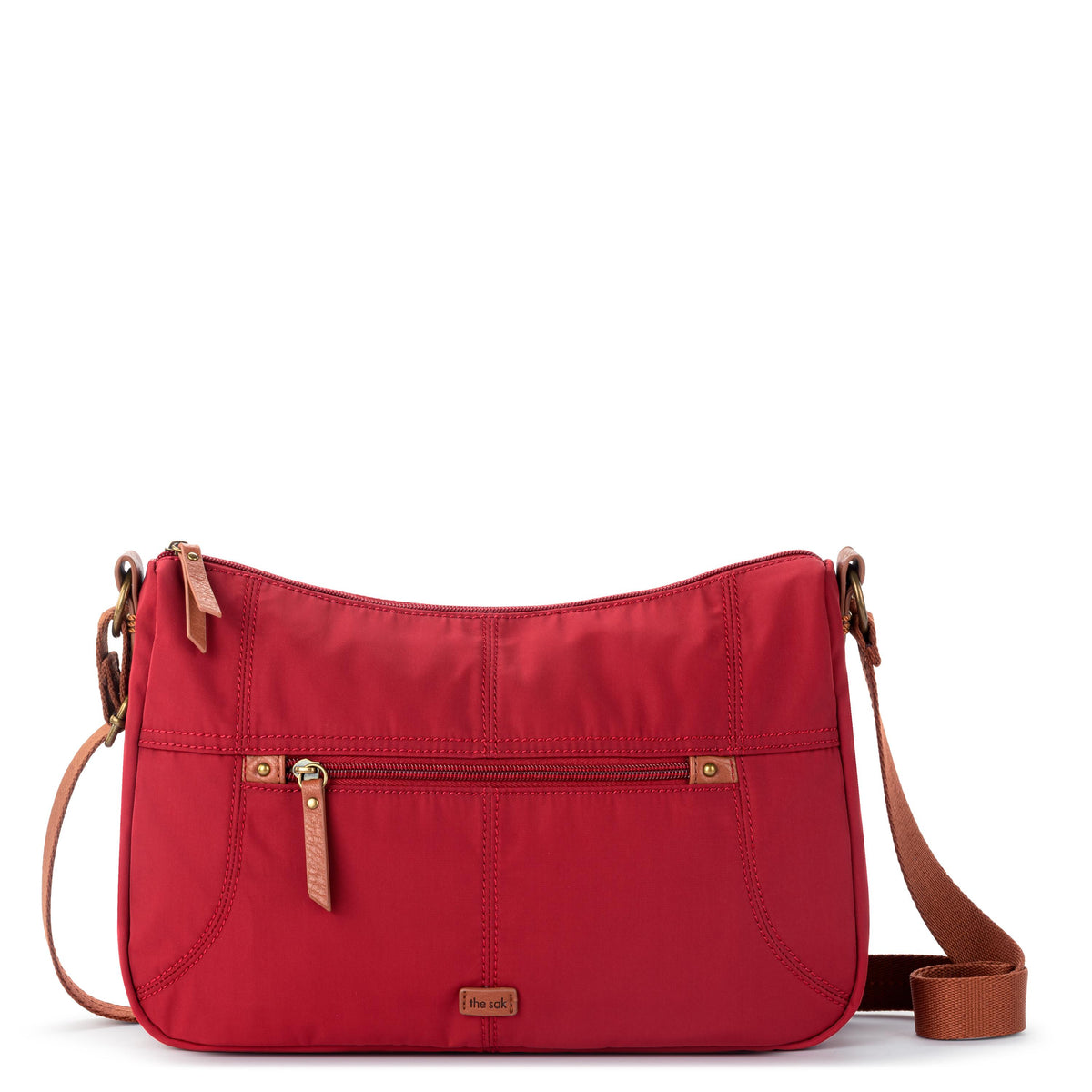 Esperato Hobo Bag in Crimson Nylon