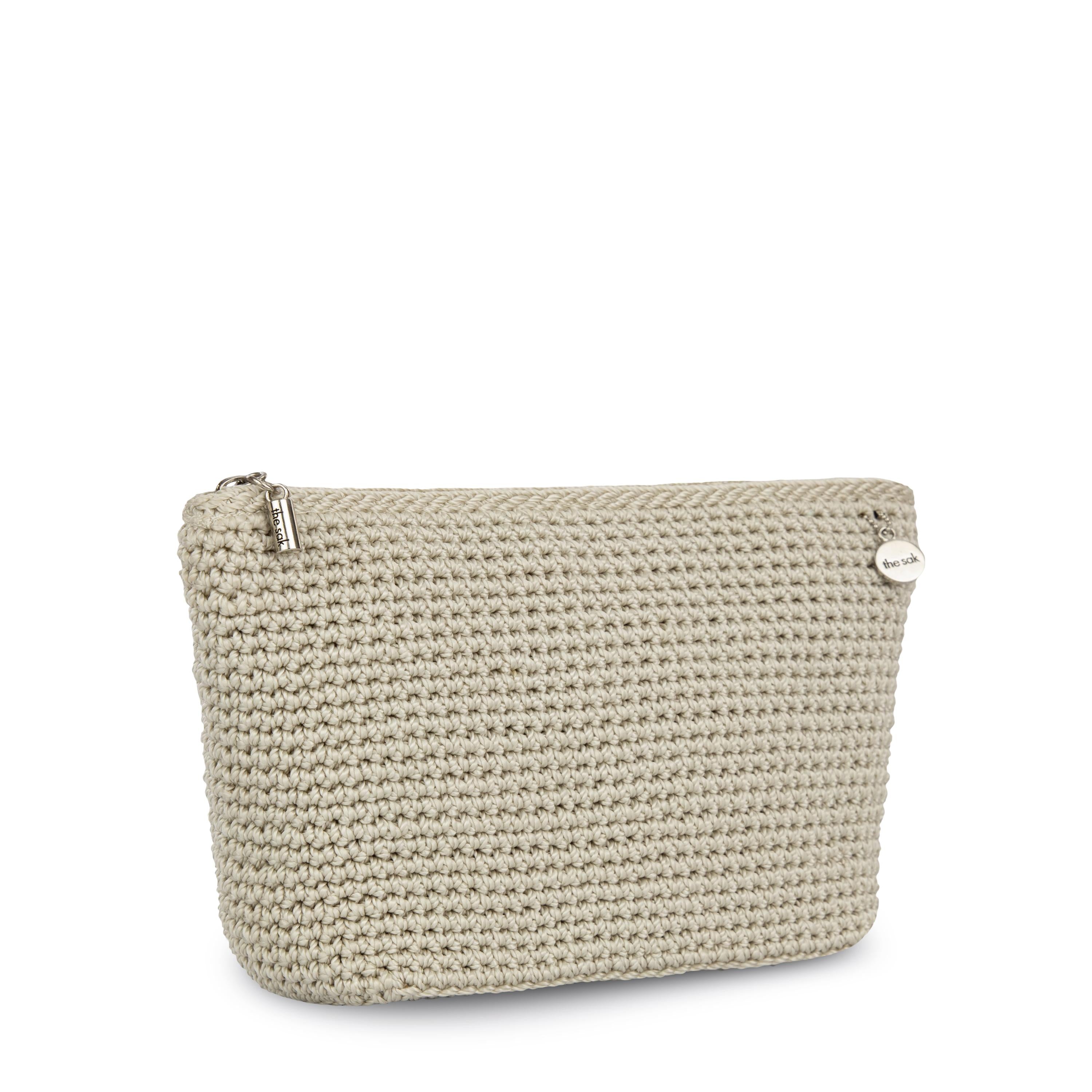 The Sak Essential Pouch - Hand Crochet - Natural