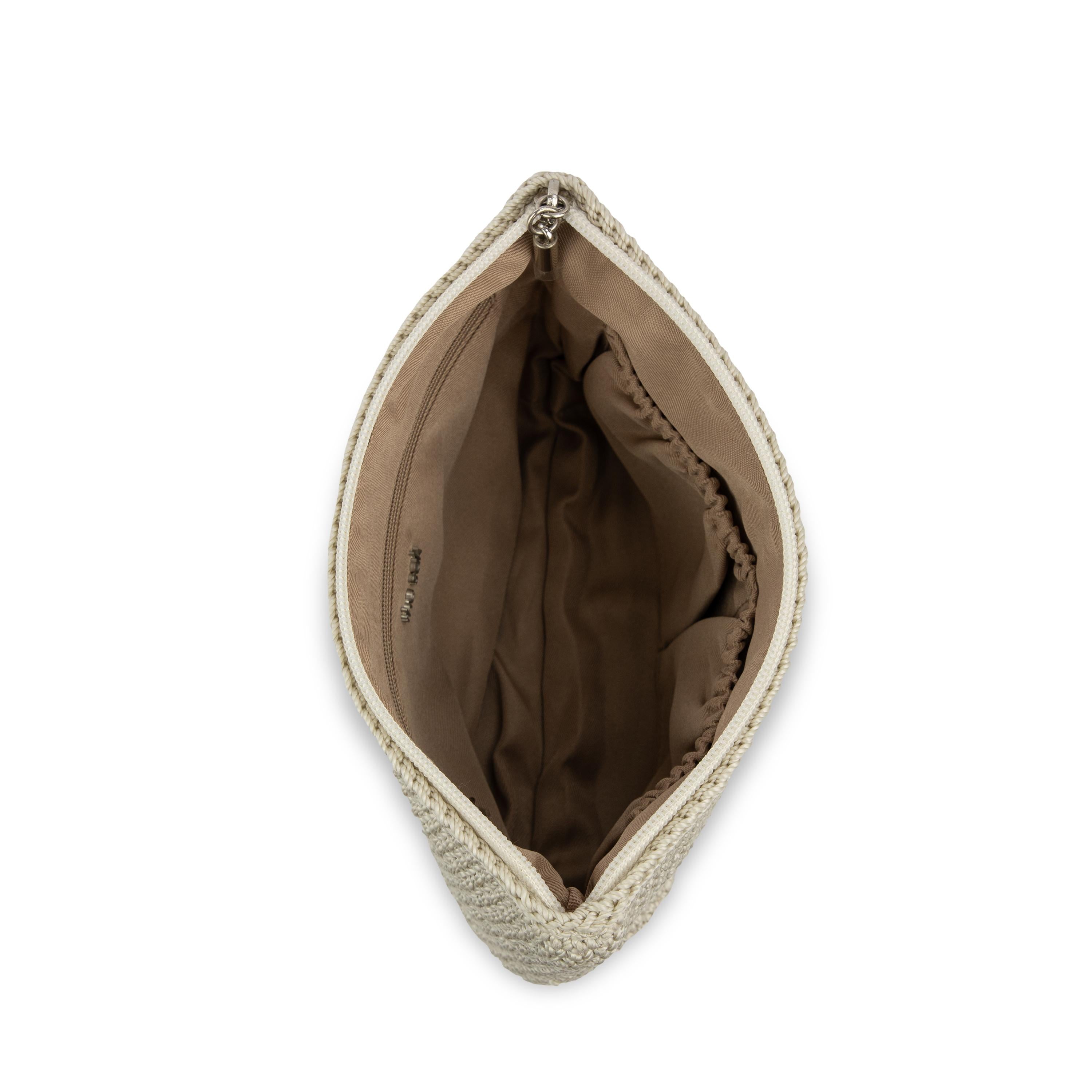 The Sak Essential Pouch - Hand Crochet - Natural