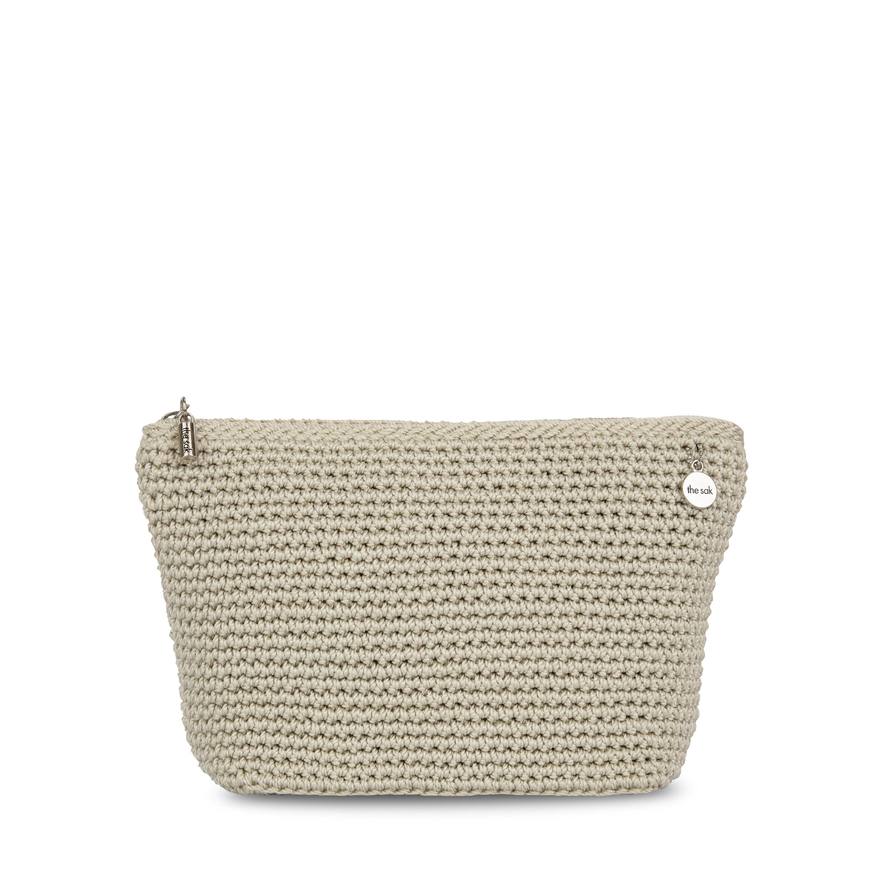 The Sak Essential Pouch - Hand Crochet - Natural