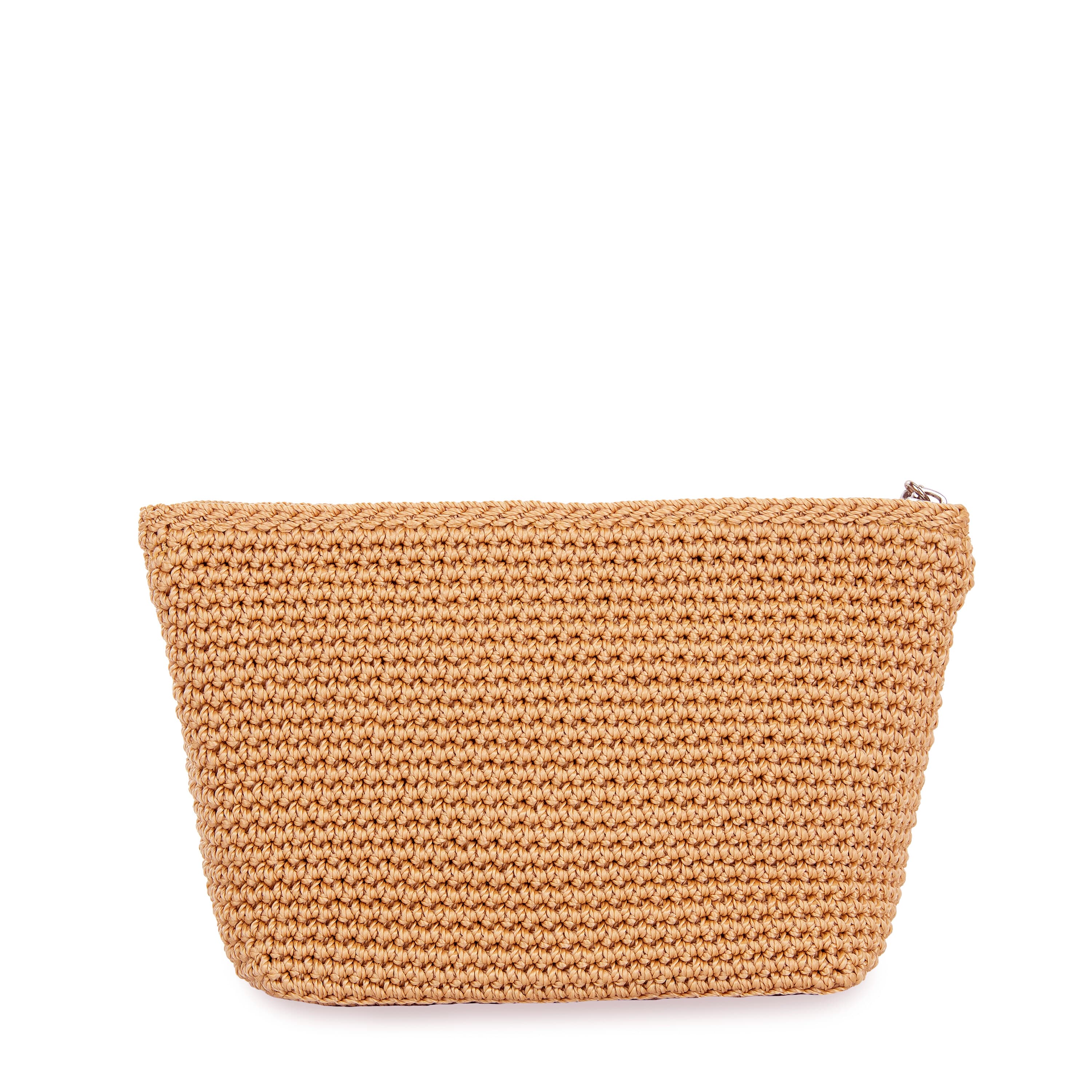 The Sak Essential Pouch - Hand Crochet - Bamboo