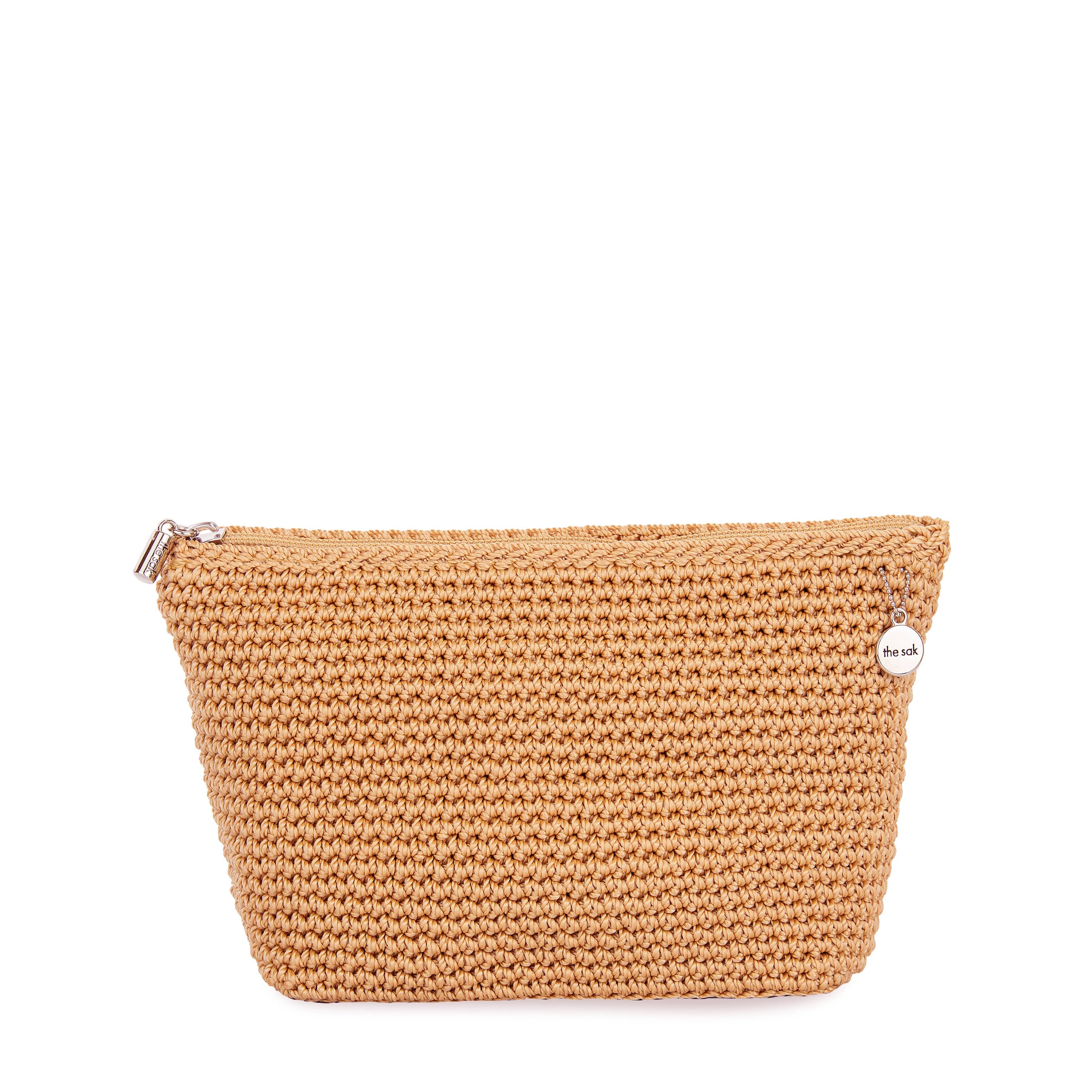 The Sak Essential Pouch - Hand Crochet - Bamboo