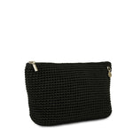 The Sak Essential Pouch - Hand Crochet - Black