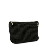 The Sak Essential Pouch - Hand Crochet - Black