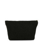 The Sak Essential Pouch - Hand Crochet - Black