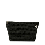 The Sak Essential Pouch - Hand Crochet - Black