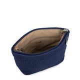The Sak Essential Pouch - Hand Crochet - Denim