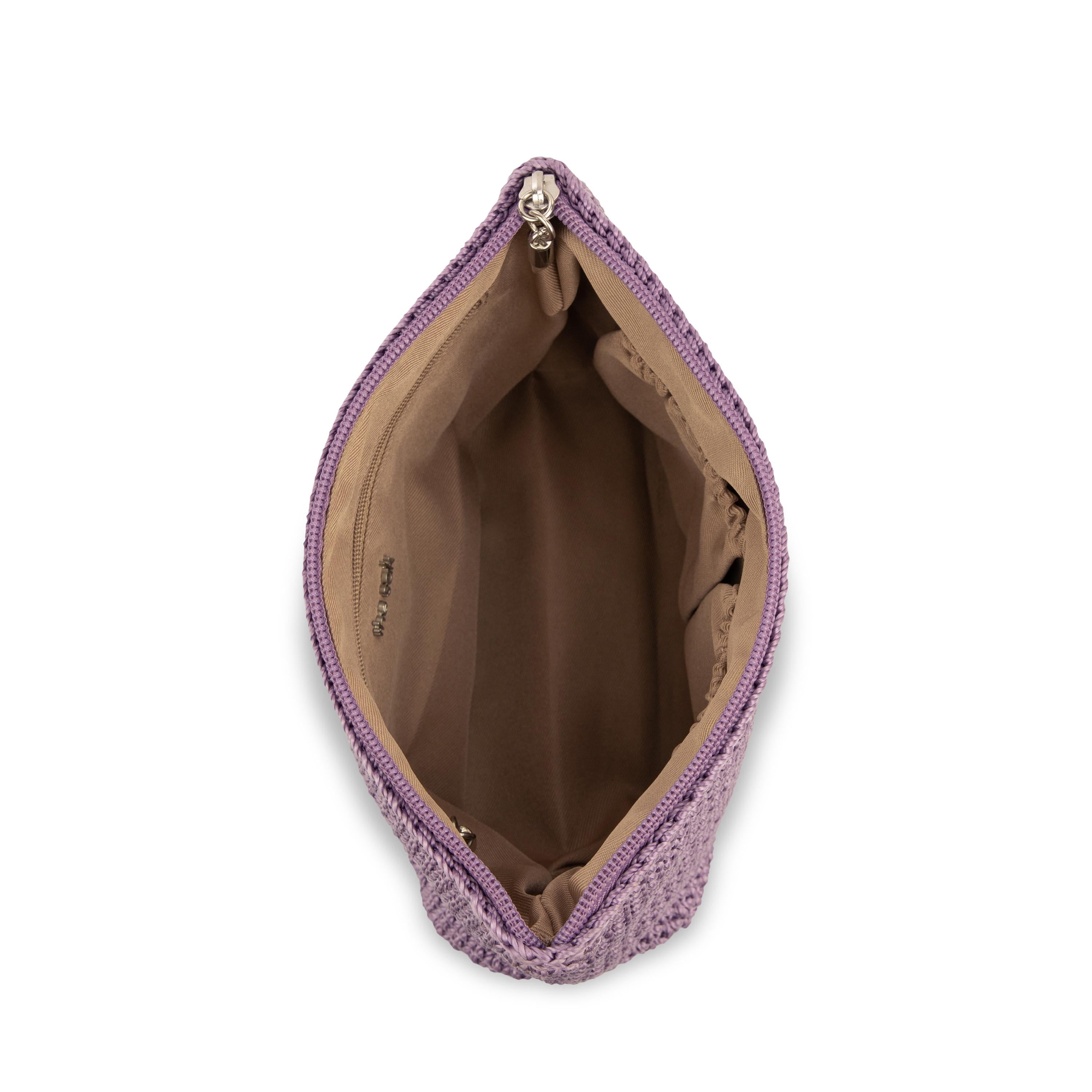 The Sak Essential Pouch - Hand Crochet - Heather