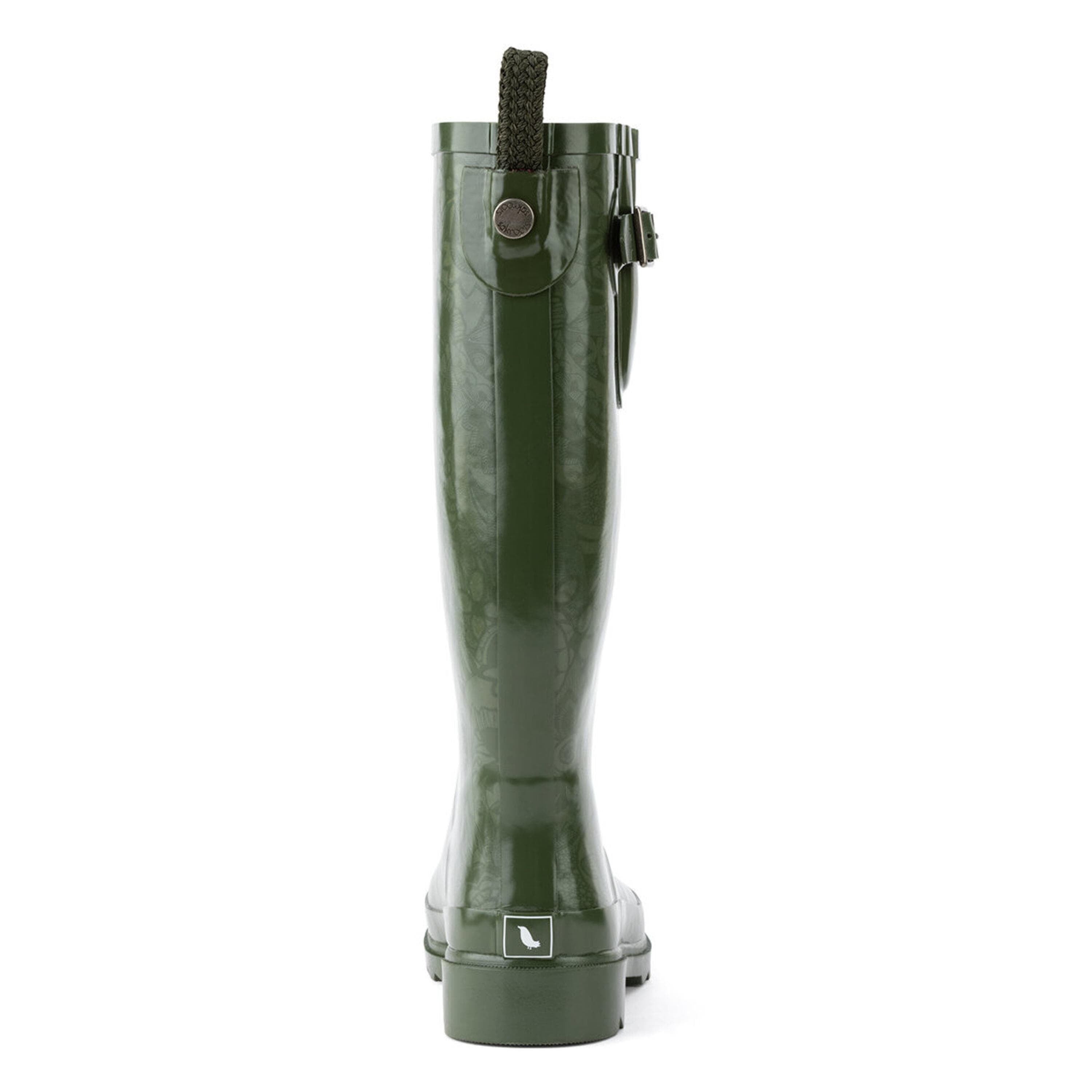 Sakroots Rhythm Rainboot - Rubber - Olive Spirit Desert