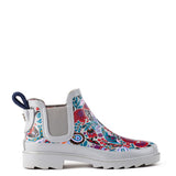Sakroots Rhyme Rainboot - Rubber - Crimson Enchanted Forest