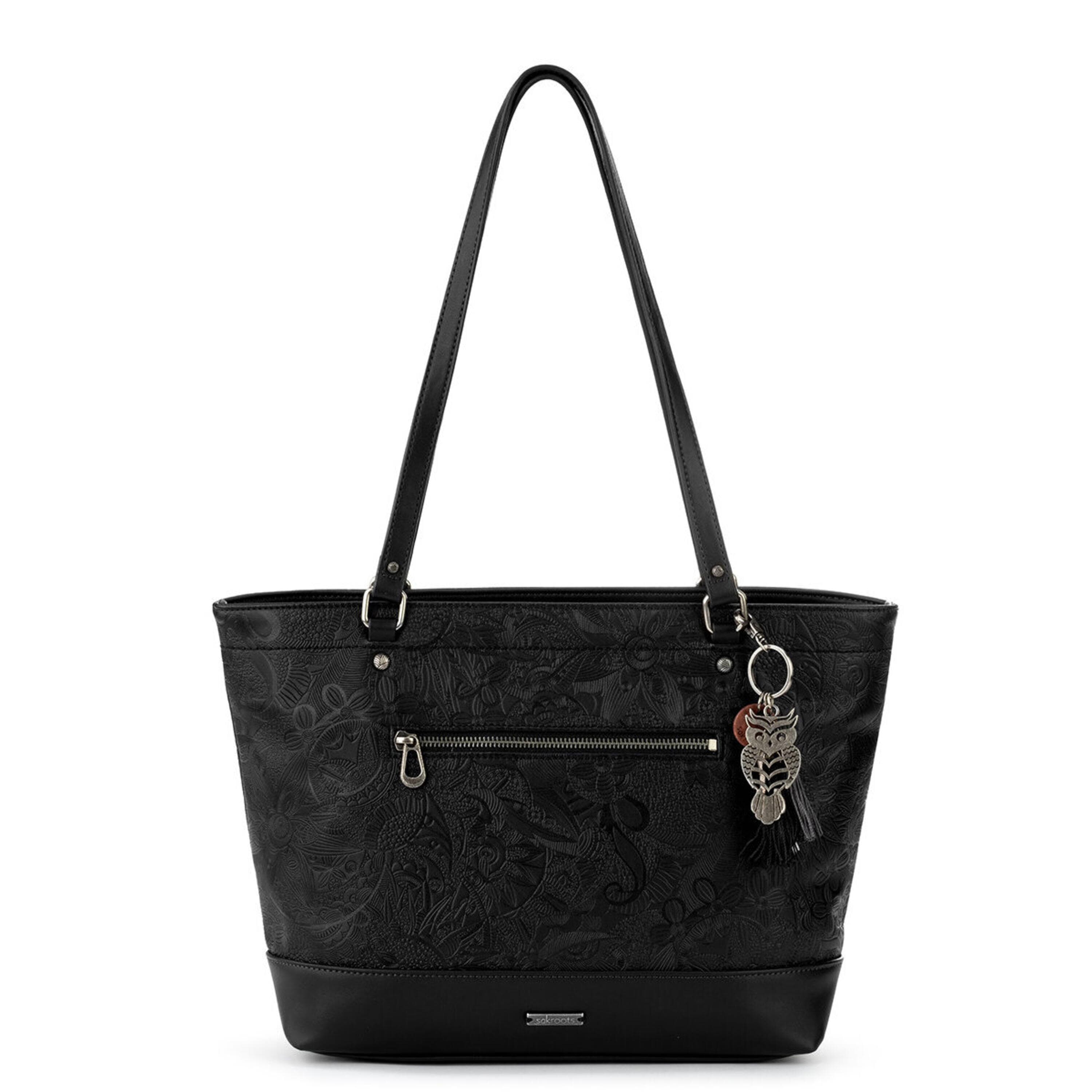 Sakroots Arcadia Metro Tote - Vegan Leather - Black
