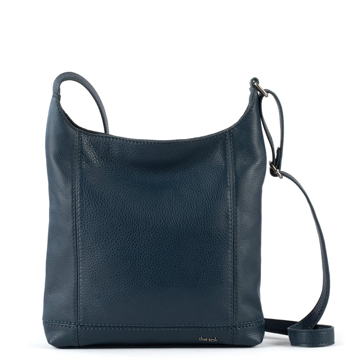 De Young Crossbody Bag in Indigo Leather