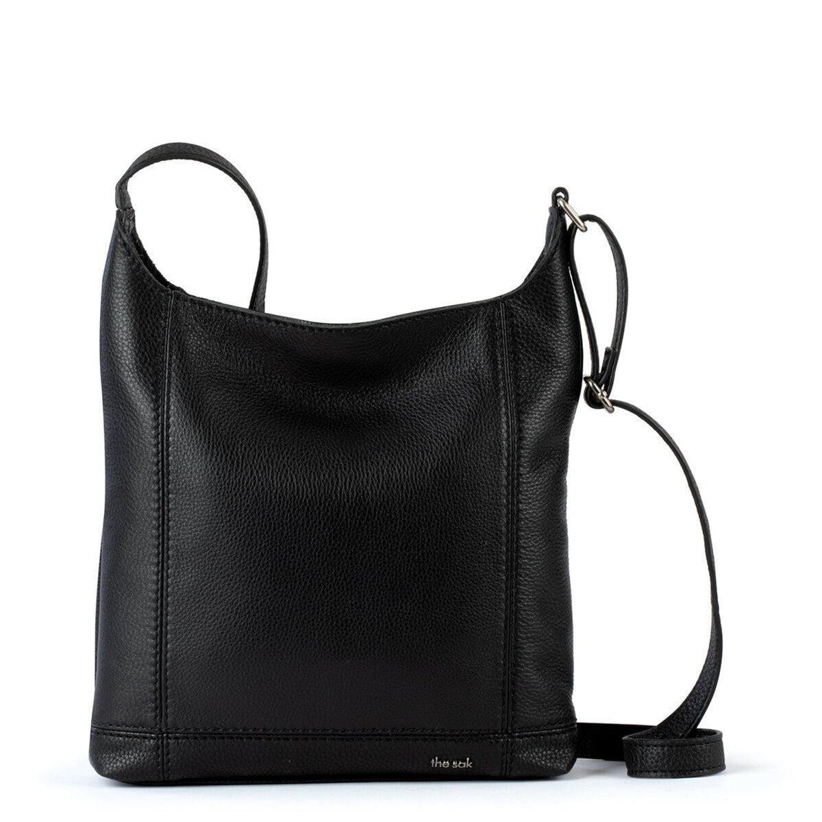 De Young Crossbody Bag in Black Leather