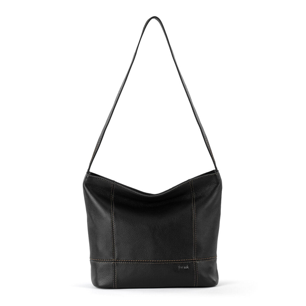 De Young Hobo Bag in Black Leather