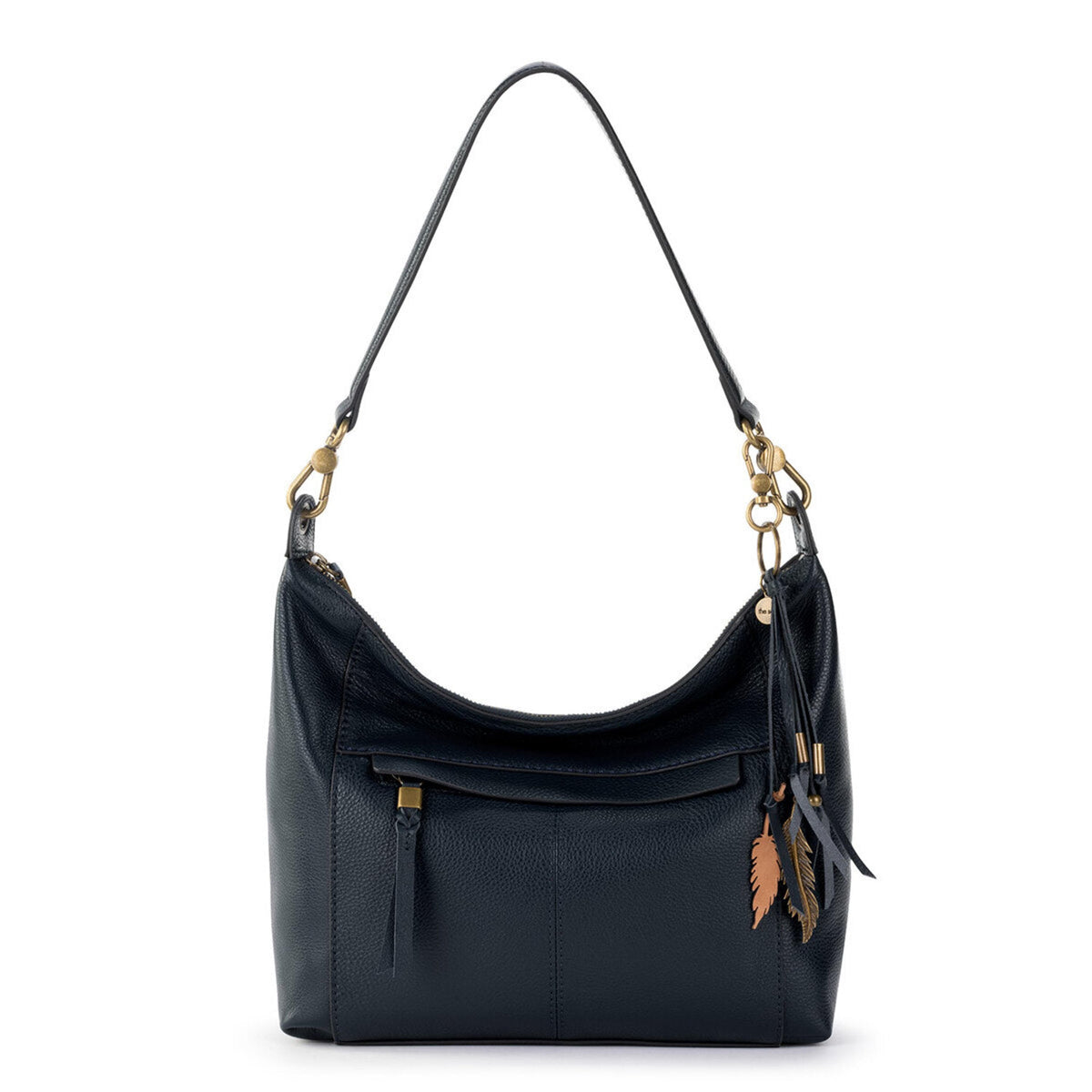 Alameda Hobo Bag in Indigo Leather