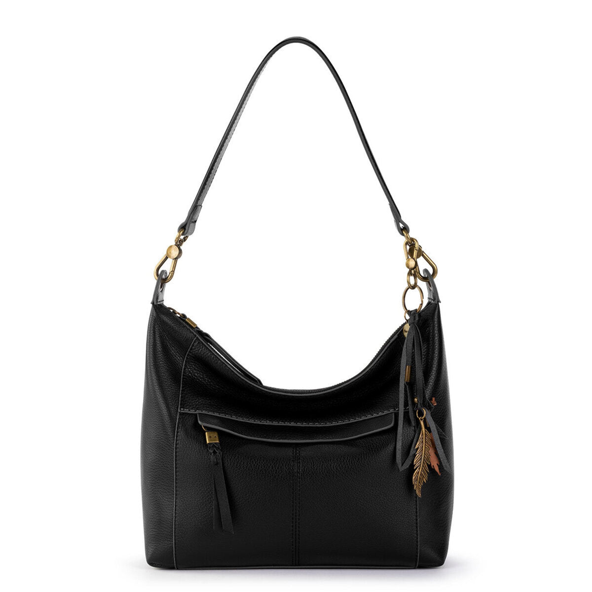 Alameda Hobo Bag in Black Leather