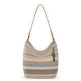 The Sak Sequoia Hobo - Hand Crochet - Sand Stripe
