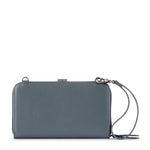 The Sak Iris Smartphone Wallet - Leather - Dusty Blue Block