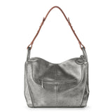 The Sak Los Feliz Hobo - Leather - Dark Silver