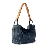 The Sak Los Feliz Hobo - Leather - Indigo