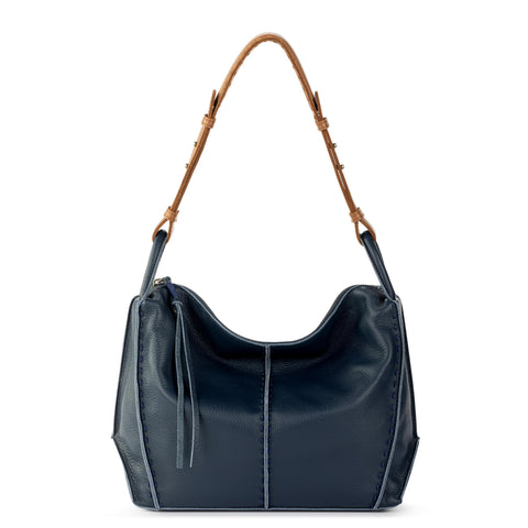 The Sak Los Feliz Hobo - Leather - Indigo