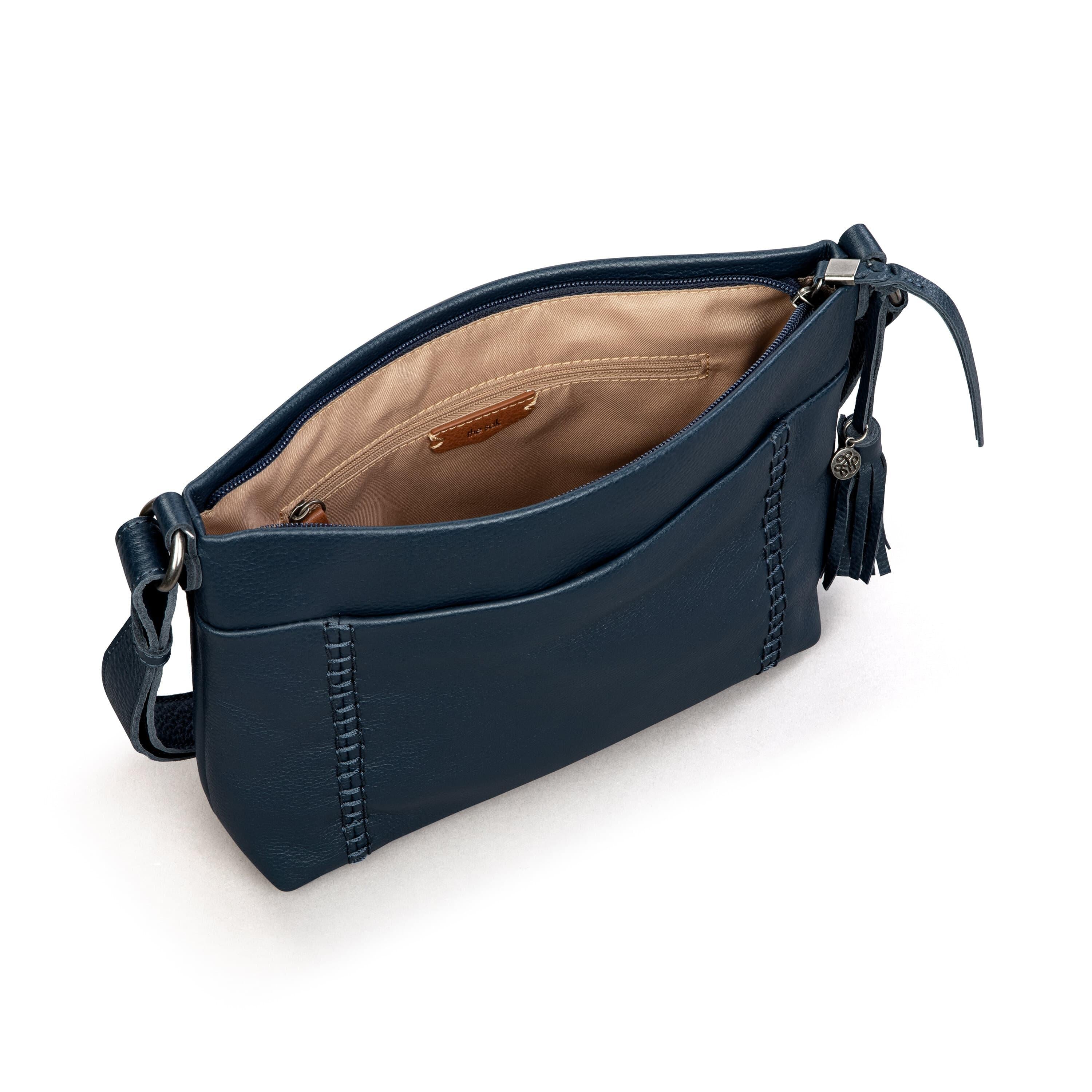 The Sak Melrose Crossbody - Leather - Indigo