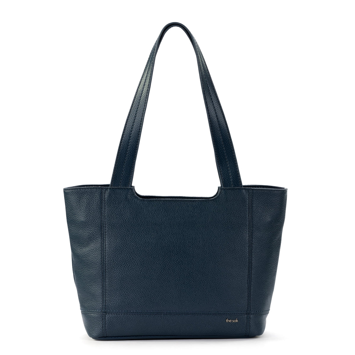 De Young Tote Bag in Indigo Leather