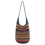 The Sak 120 Hobo - Hand Crochet - Woodland Stripe