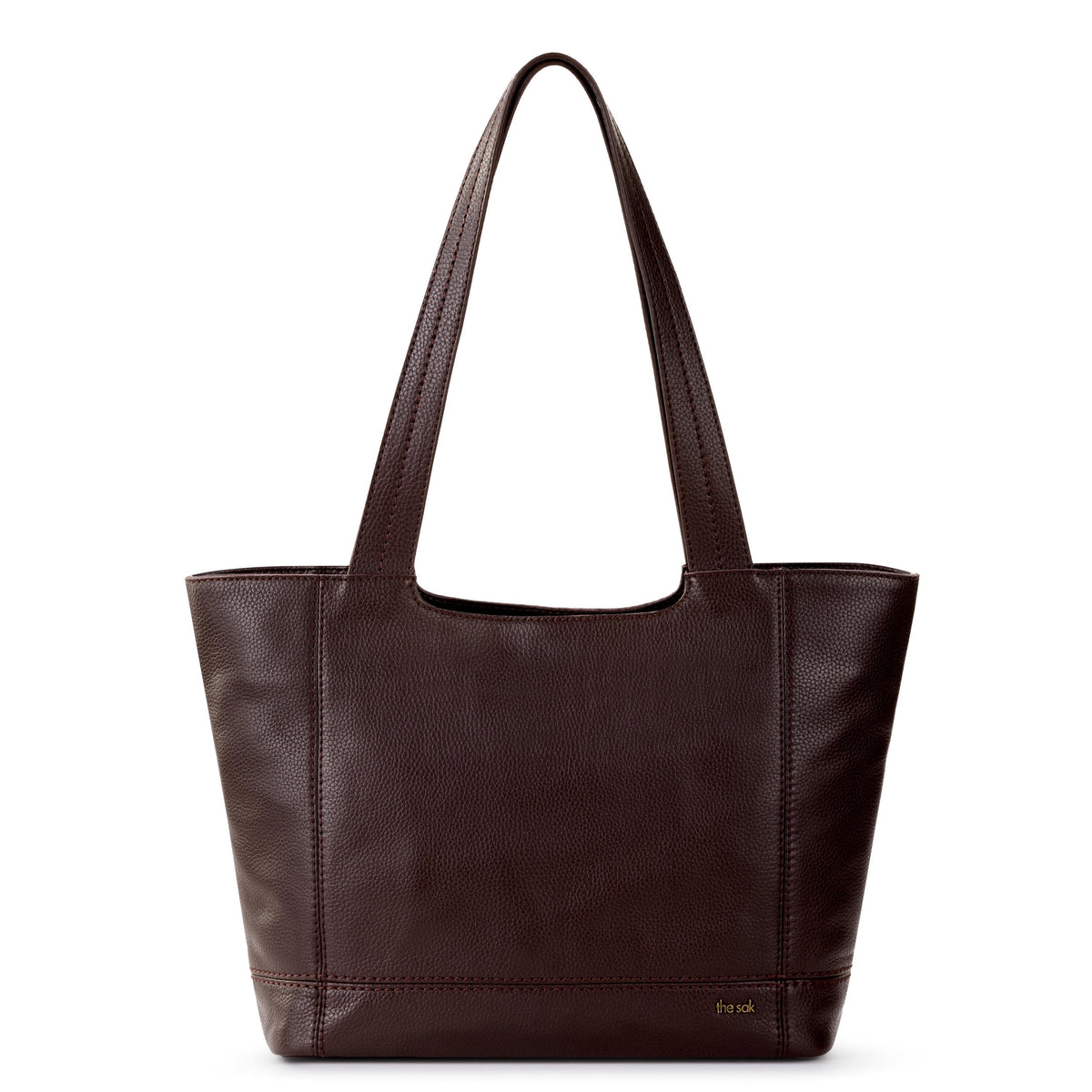 De Young Tote Bag in Mahogany Leather – The Sak display picture 2