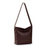 The Sak De Young Hobo - Leather - Mahogany