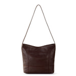 The Sak De Young Hobo - Leather - Mahogany
