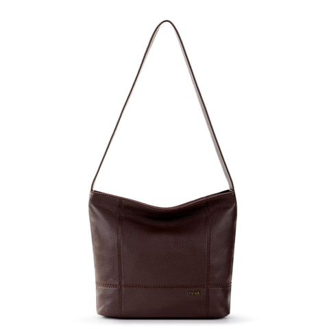 The Sak De Young Hobo - Leather - Mahogany