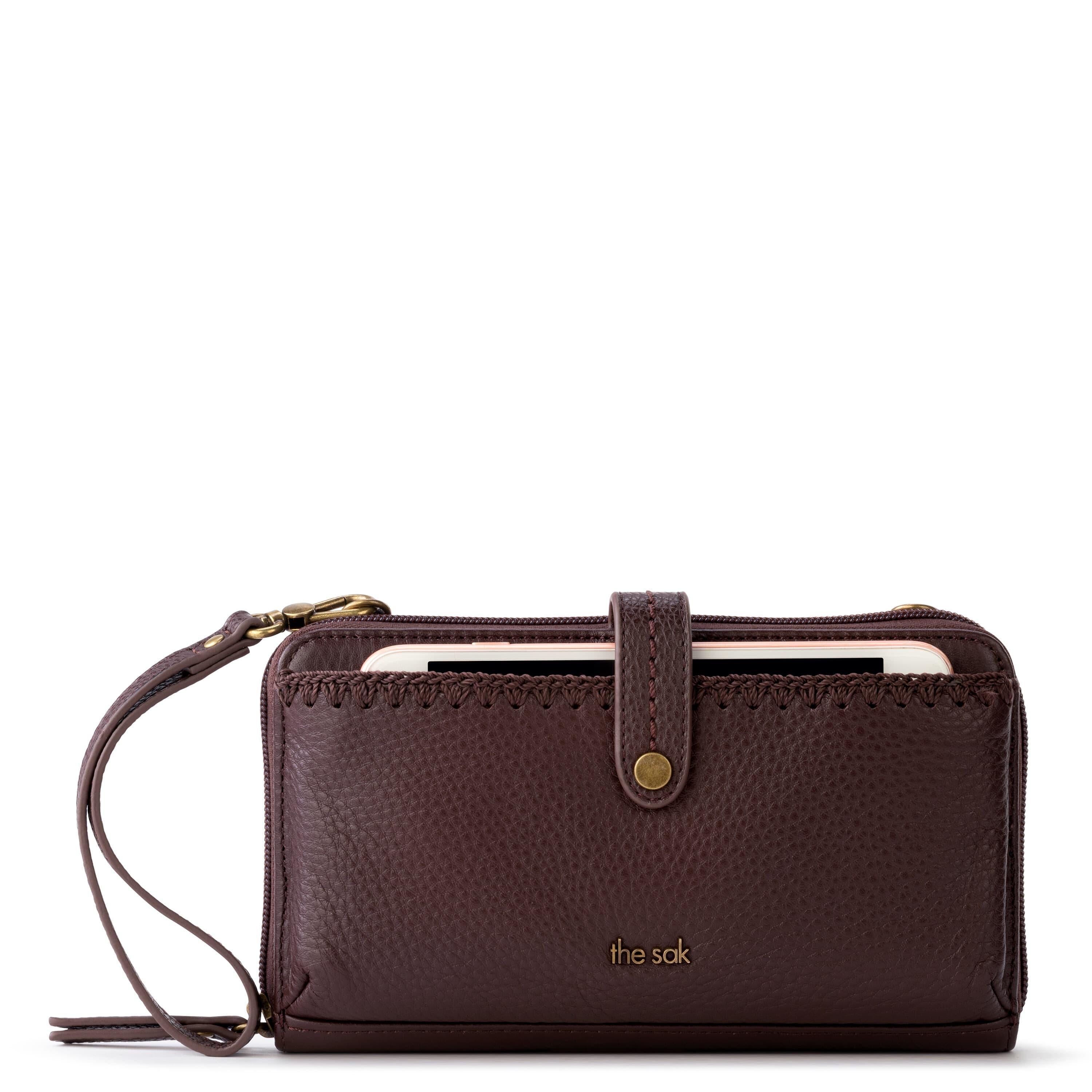 The Sak Iris Smartphone Wallet - Leather - Mahogany