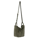 The Sak Los Feliz Crossbody - Leather - Moss Suede