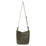 The Sak Los Feliz Crossbody - Leather - Moss Suede