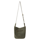 The Sak Los Feliz Crossbody - Leather - Moss Suede