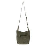 The Sak Los Feliz Crossbody - Leather - Moss Suede