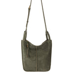 The Sak Los Feliz Crossbody - Leather - Moss Suede