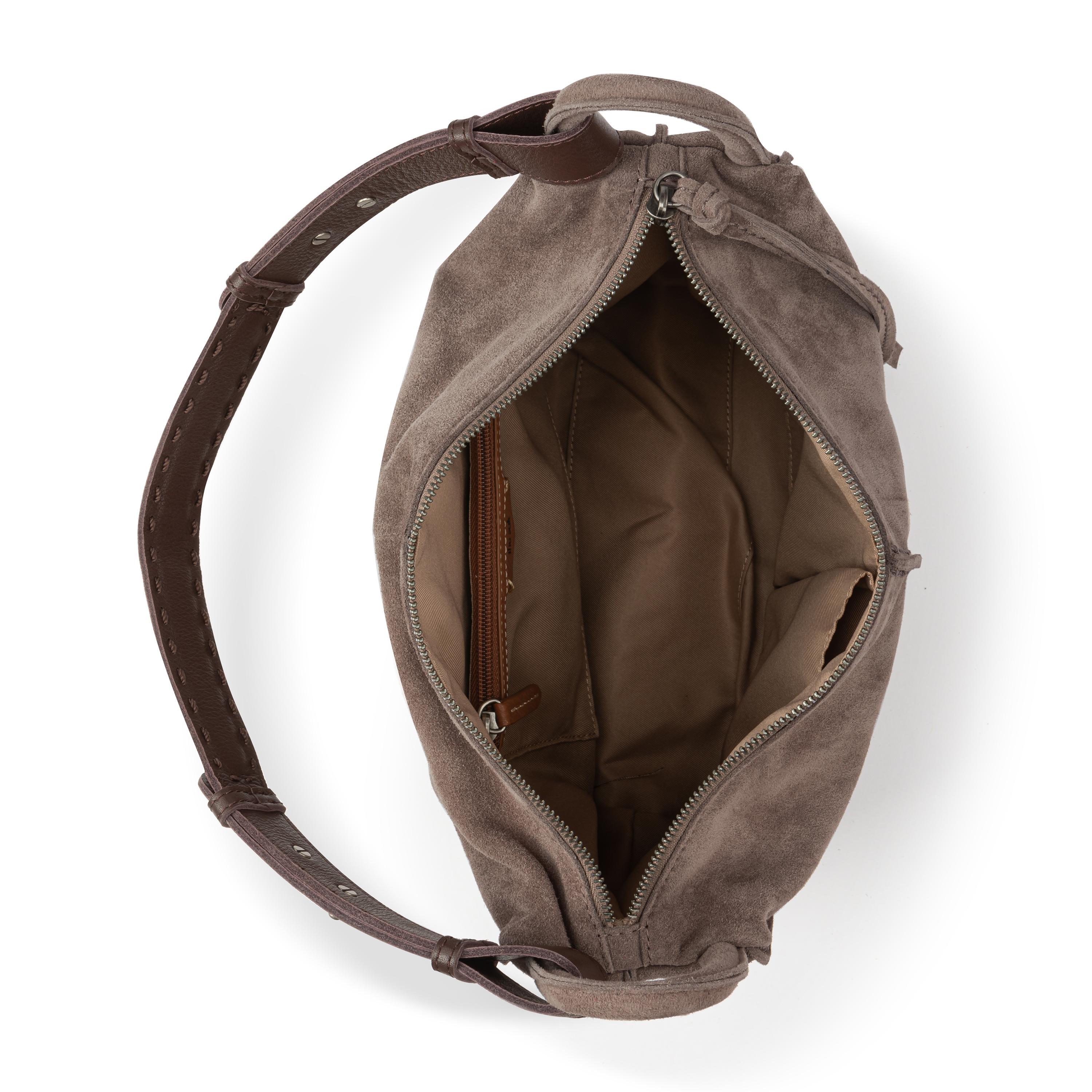 The Sak Los Feliz Hobo - Leather - Mushroom Suede