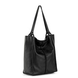 The Sak Los Feliz Tall Tote - Leather - Black