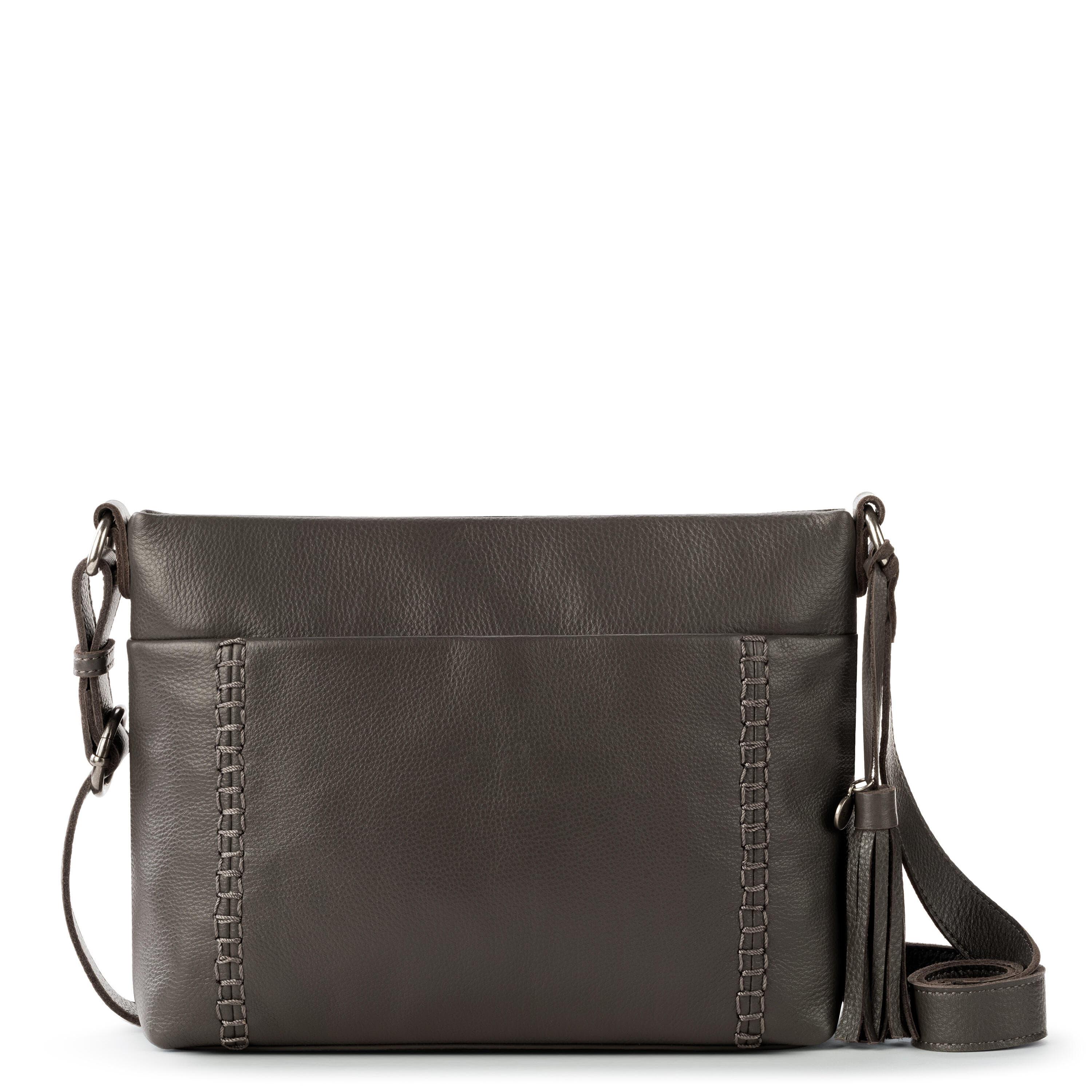 The Sak Melrose Crossbody - Leather - Slate