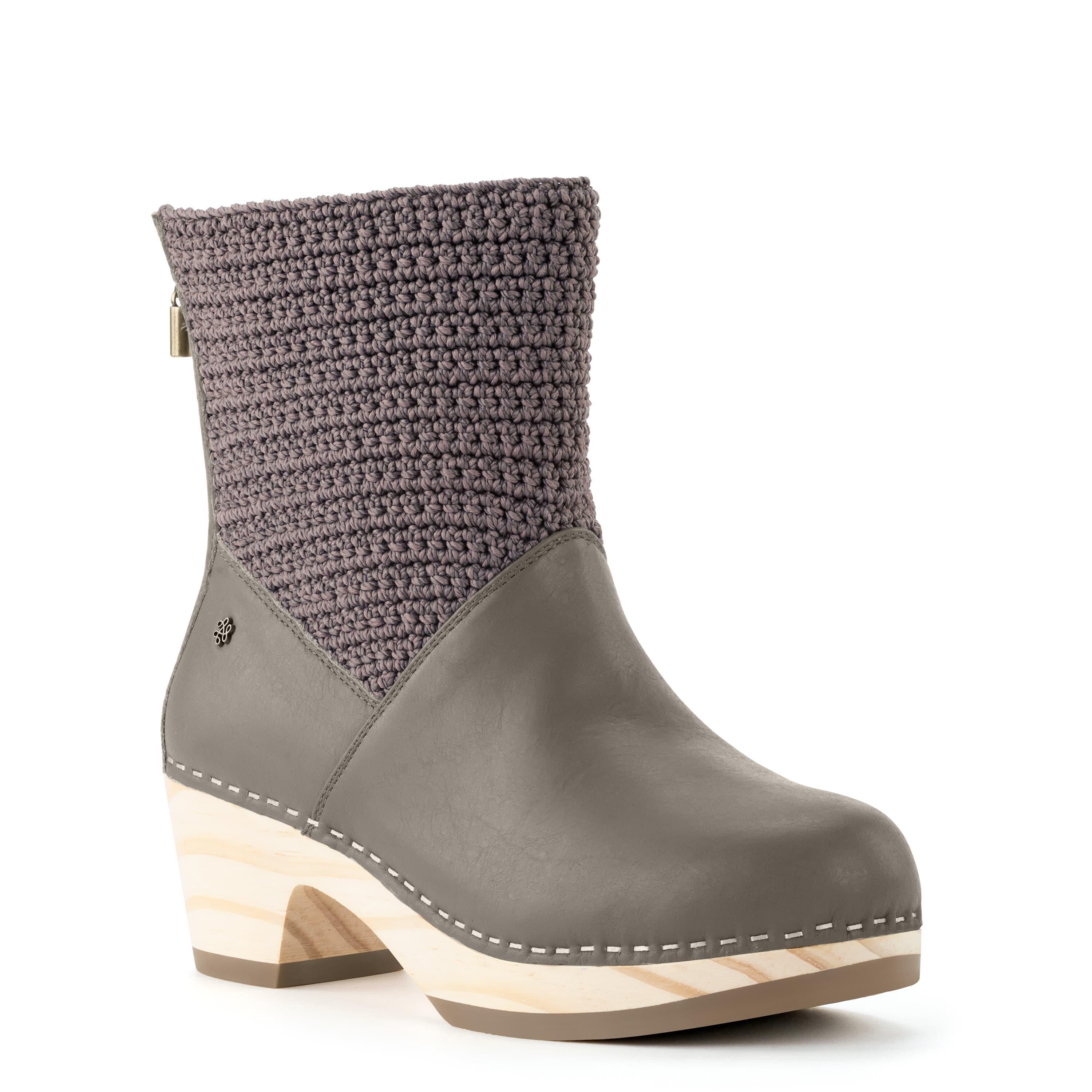 The Sak Paloma Clog Boot - Leather - Mushroom