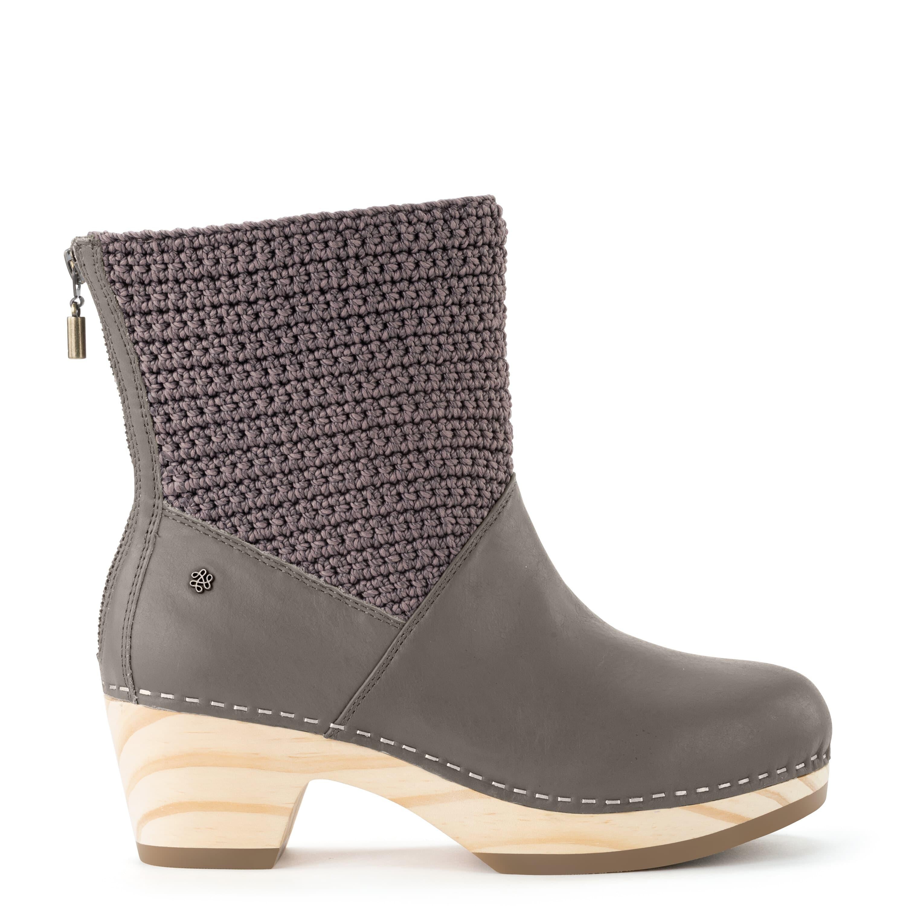 The Sak Paloma Clog Boot - Leather - Mushroom